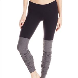 alo ribbed yoga pants/leggings
